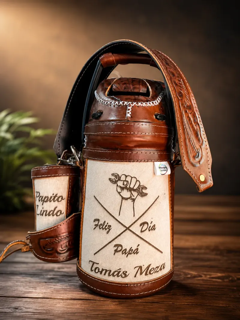 Termo de cuero