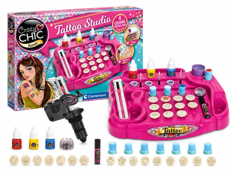 Caja Tattoo Studio 4 colores